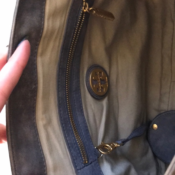 EUC Tory Burch Purse Chunky Gold Chain Strap - Picture 5 of 6